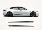 Tesla Model S Side Stripes Decals